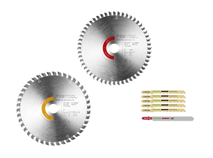 Изображение Griešanas diski Festool KSB-SORT/2 W/L; 160x1,8x20 mm; Z42/Z52; 10/-5°; 2 gab. + zāģīša asmeņi
