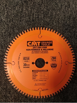 Picture of Griešanas disks alumīnijam CMT 297; 216x2.8x30; Z80; -6°