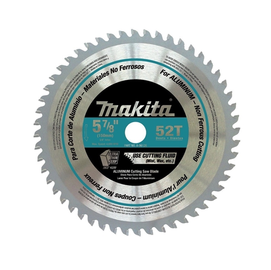 Picture of Griešanas disks alumīnijam Makita; 150x1,9x20,0 mm; Z52; 0°