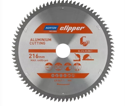 Picture of Griešanas disks alumīnijam Norton 70184608139; 255x30 mm; Z80