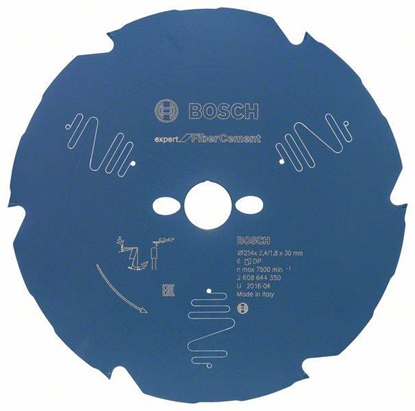 Attēls no Griešanas disks Bosch 2608644350; 254x30 mm; Z6