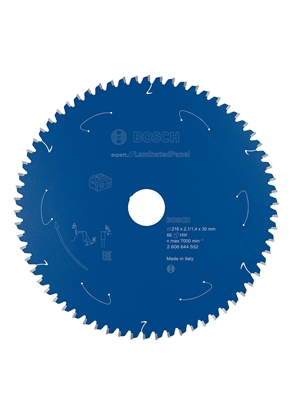 Picture of Griešanas disks laminātam Bosch Expert for Laminated Panel; 216x30x2,1 mm; Z66