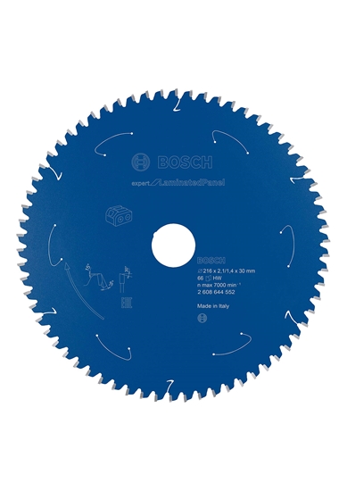 Picture of Griešanas disks laminātam Bosch Expert for Laminated Panel; 216x30x2,1 mm; Z66