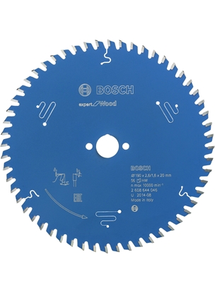 Attēls no Griešanas disks Bosch Expert for Wood; 190x20x2,6 mm; Z56