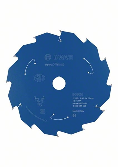 Picture of Griešanas disks kokam Bosch Expert for Wood 2608644506; 165 mm