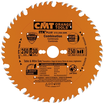 Picture of Griešanas disks kokam CMT 272.250.50M; D=250 mm