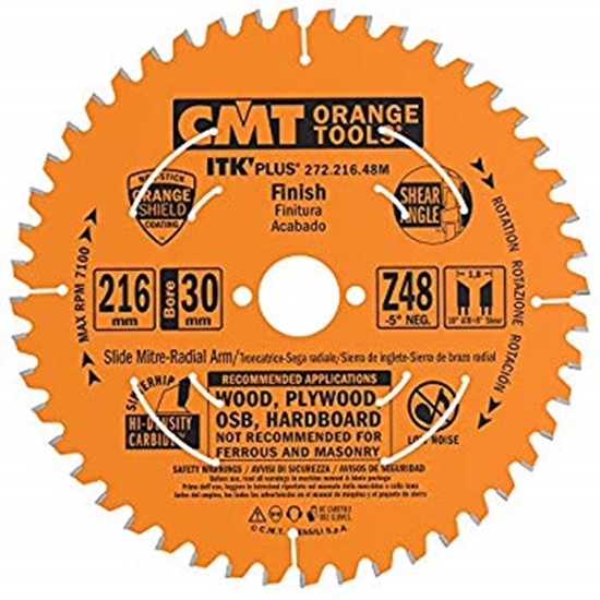 Picture of Griešanas disks kokam CMT 272; 210x1,8x30; Z48; 15°