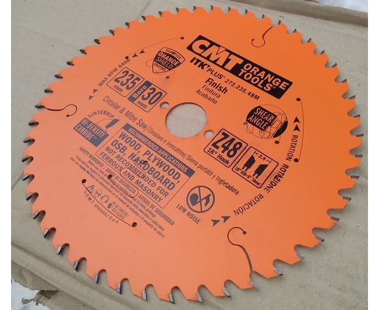 Picture of Griešanas disks kokam CMT 272; 235x2,4x30,0 mm; Z48; 18°