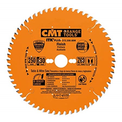 Picture of Griešanas disks kokam CMT 272; 250x2,4x30; Z60; 15°