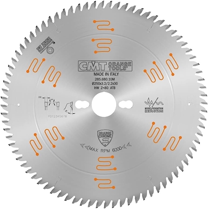 Picture of Griešanas disks kokam CMT 285; 250x3,2x30; Z80; 5°