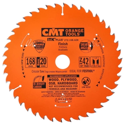 Picture of Griešanas disks kokam CMT ITK-Plus® 271; 168x1,7x20; Z36; 10°