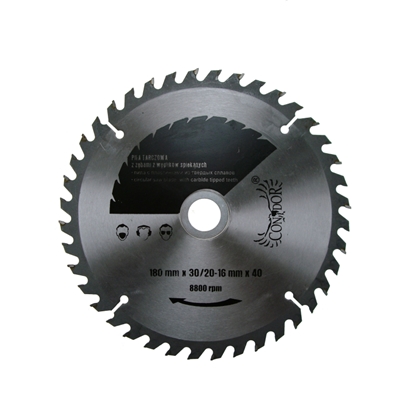 Picture of Griešanas disks kokam Condor CON-TCT-1804; 180 mm; Z40