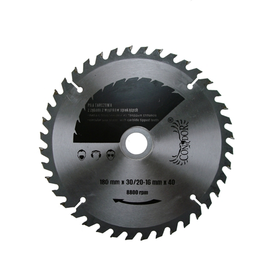 Picture of Griešanas disks kokam Condor CON-TCT-1804; 180 mm; Z40