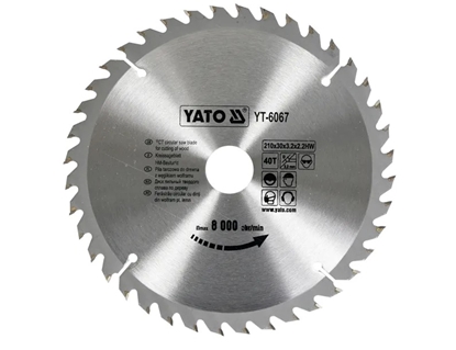 Attēls no Griešanas disks kokam Yato YT-6075; 300x30x2,2 mm