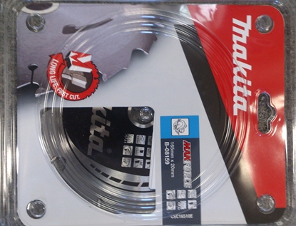 Изображение Griešanas disks kokam Makita; 165x2x20,0 mm; Z10; 20°