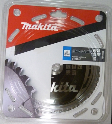 Изображение Griešanas disks kokam Makita; 190x2x20,0 mm; Z60; 5°