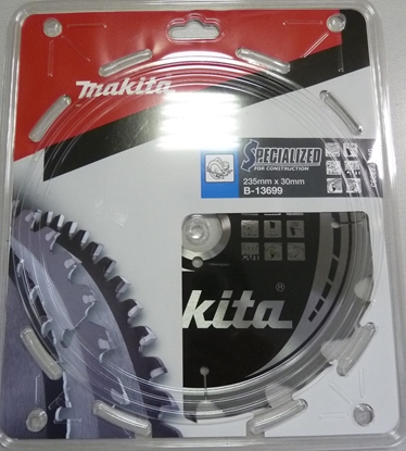 Изображение Griešanas disks kokam Makita; 235x3x30,0 mm; Z16; 5°