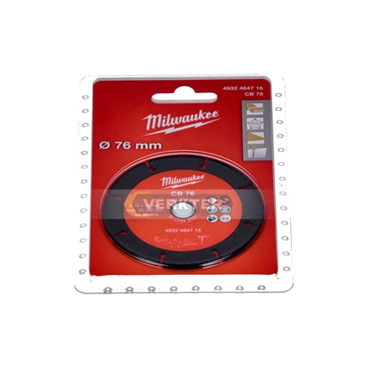 Attēls no Griešanas disks kokam Milwaukee 4932464716; 76x1 mm