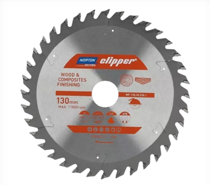 Picture of Griešanas disks kokam Norton 70184608109; 250x30 mm; Z48