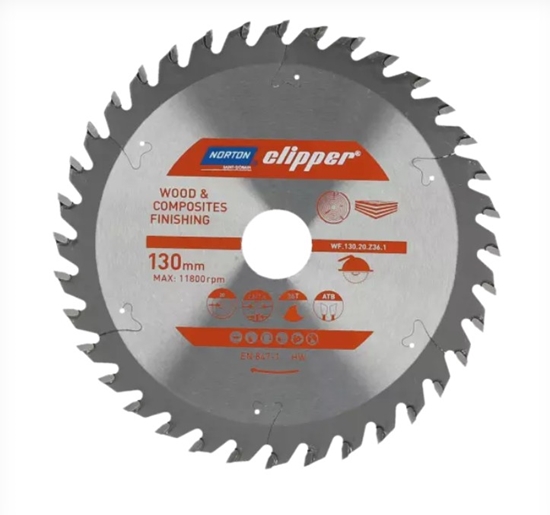 Picture of Griešanas disks kokam Norton 70184608113; 255x30 mm; Z60