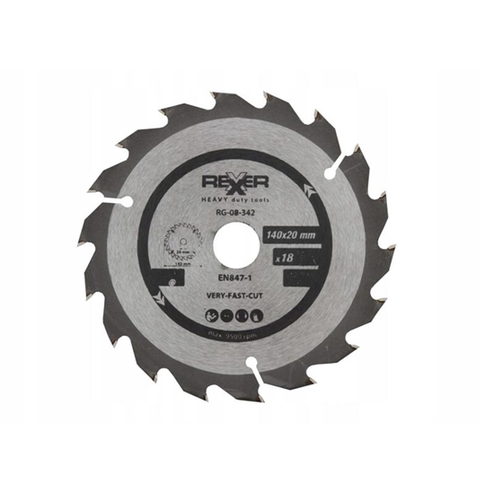 Picture of Griešanas disks kokam Rexxer RG-08-342; 140x20x2 mm