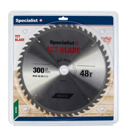 Attēls no Griešanas disks kokam Specialist Wood; 300x2x32 mm; Z48