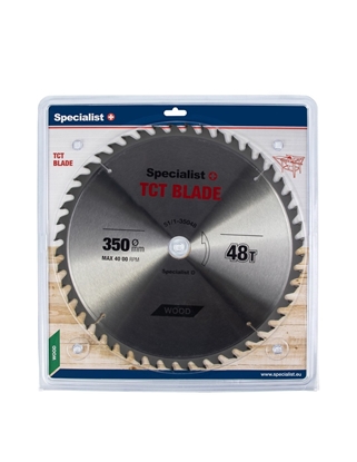 Attēls no Griešanas disks kokam Specialist Wood; 350x2,2x32 mm; Z48