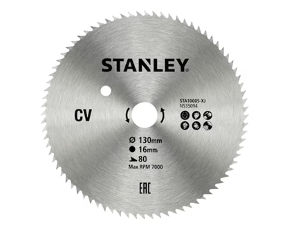 Picture of Griešanas disks kokam Stanley STA10005-XJ; 130x16 mm; 80T