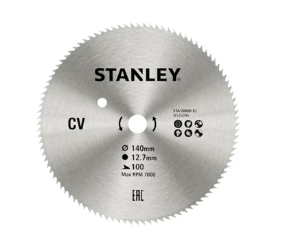 Picture of Griešanas disks kokam Stanley STA10080-XJ; 140x12,7 mm; 100T