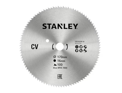 Picture of Griešanas disks kokam Stanley STA10290-XJ; 170x16 mm; 100T