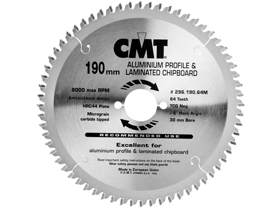 Picture of Griešanas disks laminātam CMT 296; 190x2,8x30; Z64; -6°