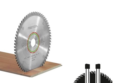 Изображение Griešanas disks laminātam Festool; 260x2,5x30,0 mm; Z64; -5°