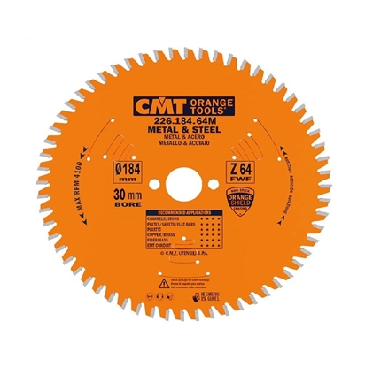 Picture of Griešanas disks metālam CMT 226; 184x2,0x20; Z64; 0°