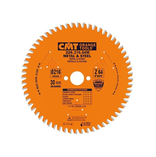 Picture of Griešanas disks metālam CMT 226; 216x2,2x30; Z64; 0°