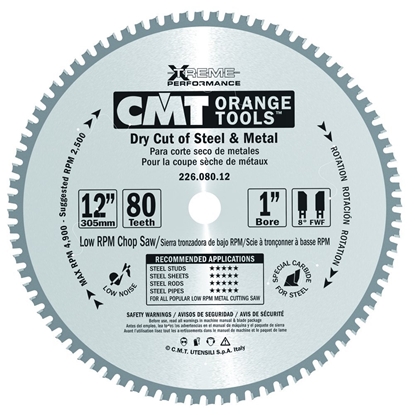 Picture of Griešanas disks metālam CMT 226; 305x2.2x25.4; Z80; 8°