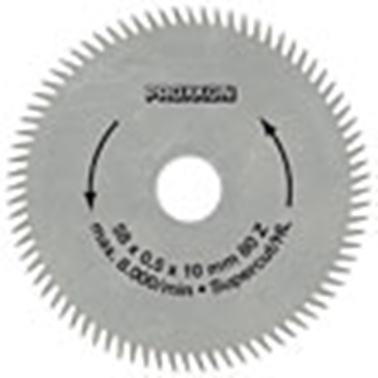 Picture of Griešanas disks Proxxon Super Cut; 58x10,0 mm; Z80