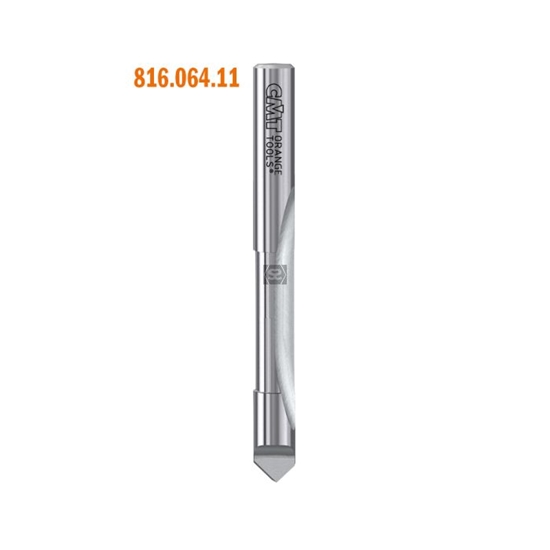 Picture of Gropju frēze ar gala asmeņiem CMT 816.064.11-X10; S=6,35 mm; D=6,35 mm; 10 gab.