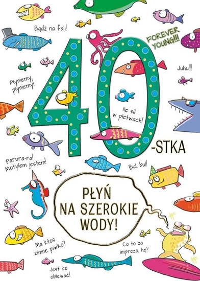 Picture of HENRY Karnet A5 40 urodziny