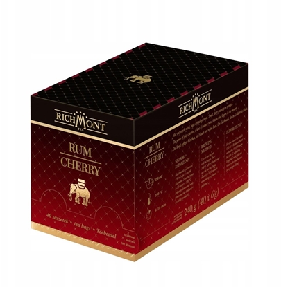 Изображение Herbata owocowo-zioowa Richmont Rum Cherry 40x6g