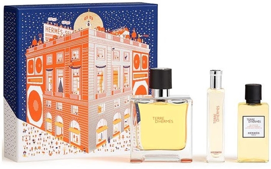 Picture of Hermès Terre D'hermes el pod prysznic 40Ml + Miniaturka 10Ml + Parfum - 75Ml