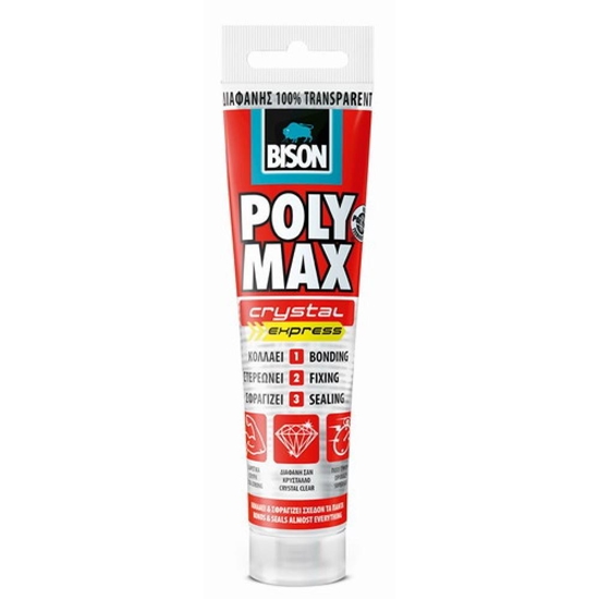 Изображение Hermētiķis Bison 6300557 PolyMax Crystal; 115 g