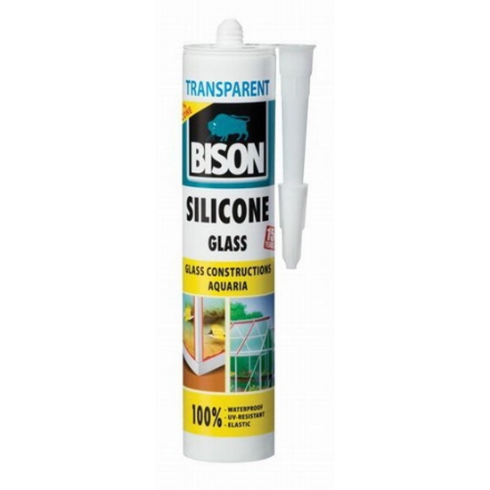 Изображение Hermētiķis Bison 6303282 SILIC.GLASS; 280 ml; caurspīdīgs