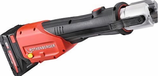 Изображение Hidrauliskā prese Rothenberger ROMAX 4000; 18 V (bez akumulatora un lādētāja)