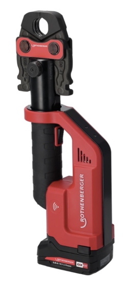 Picture of Hidrauliskā prese Rothenberger ROMAX COMPACT III Set M15-22-28; 18 V; 1x2,0 Ah akum.