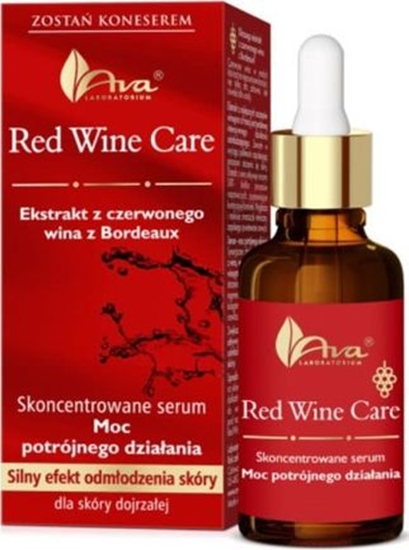 Picture of hydro laser Red Wine serum skoncentrowane do skóry dojrzaej - Moc potrójnego dziaania 30ml