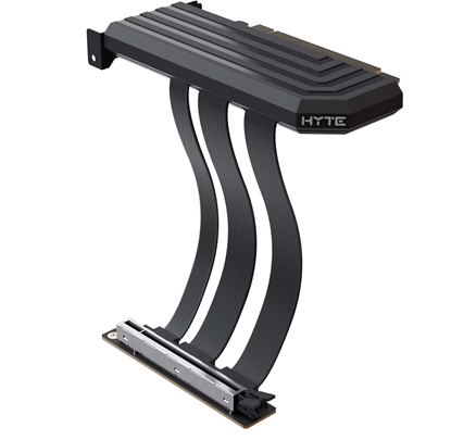 Picture of HYTE PCIE 5.0 Hyper Riser Kabel - Pitch Black
