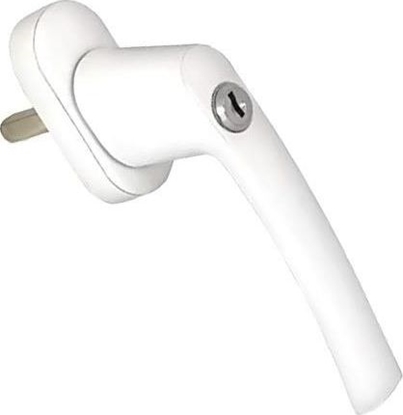 Picture of Home Appliances AG332 KLAMKA OKIENNA Z ZAMKIEM ALUMINIOWA uniwersalny