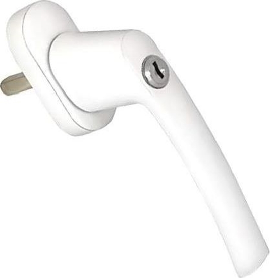 Picture of Home Appliances AG332 KLAMKA OKIENNA Z ZAMKIEM ALUMINIOWA uniwersalny