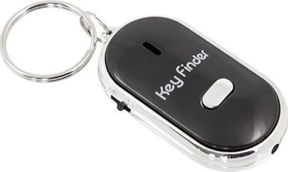 Picture of Home Appliances AG411A LOKALIZATOR KLUCZY NA GWIZD BRELOK CZARNY