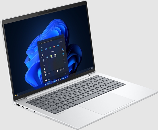 Picture of HP EliteBook 8 G1i AI Intel Core Ultra 5 225U Laptop 35,6 cm (14") WUXGA 32 GB DDR5-SDRAM 1 TB SSD Wi-Fi 6E (802.11ax) Windows 11 Pro AI PC Srebrny